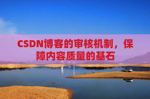 CSDN博客的审核机制，保障内容质量的基石